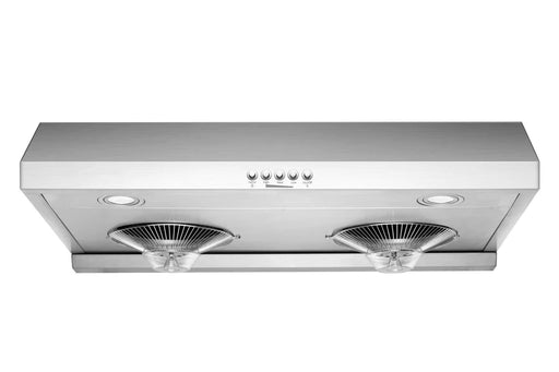 Hauslane 30 Inch Undercabinet Push Button Stainless Steel Range Hood with Grease Catchers Main