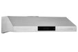 Hauslane 30 Inch Undercabinet Self-Clean Touch Control Stainless Steel Range Hood Side