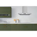Hauslane 30 Inch Wall Mounted Low Profile Pyramid Style Stainless Steel Range Hood with Pro-Style Design Installed