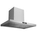 Hauslane 30 Inch Wall Mounted Low Profile Pyramid Style Stainless Steel Range Hood with Pro-Style Design Side