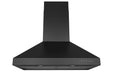 Hauslane 30 Inch Wall Mounted Matte Black Range Hood with Aluminum Mesh Filters Main