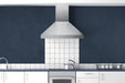 Hauslane 30 Inch Wall Mounted Stainless Steel Range Hood with Aluminum Mesh Filters Installed