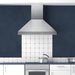 Hauslane 30 Inch Wall Mounted Stainless Steel Range Hood with Stainless Steel Filters Installed