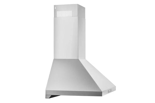 Hauslane 30 Inch Wall Mounted Touch Control Stainless Steel Range Hood with Stainless Steel Filters Side