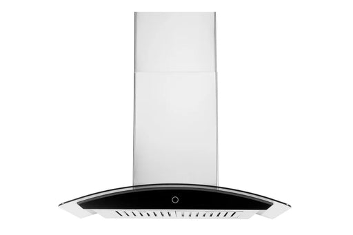 Hauslane 36 Inch Wall Mounted Touch Control Stainless Steel Range Hood with Tempered Glass Main