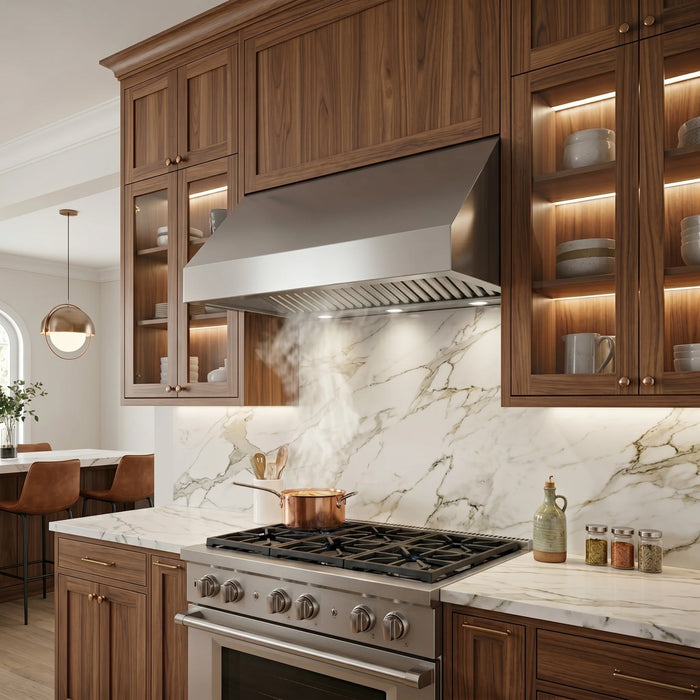 Victory Range Hood Hurricane 48 Inch 1200 CFM Under Cabinet Range Hood