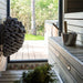 Huum DROP Series 9.0kW Sauna Heater Package with UKU WFi Glass Installed