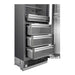 ILVE 24 Inch URFC24SNWPRY Refrigerator Column with 12.5 Cu. Ft. Capacity and Internal Water Dispenser Drawer