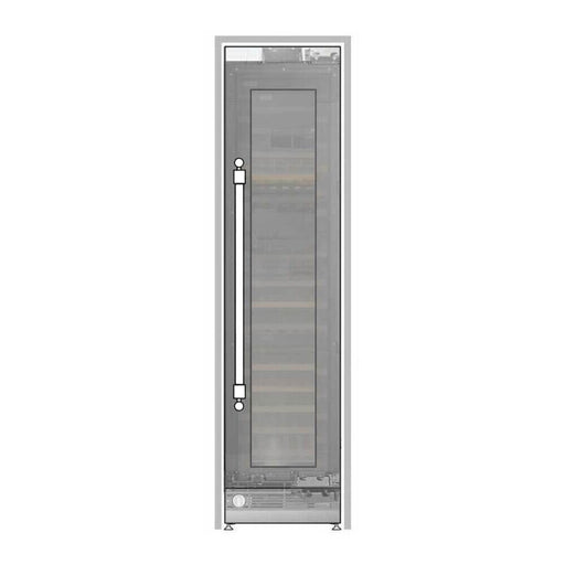 ILVE 24 Inch UWFC24BNNPRYY Panel Ready Built-In Triple Zone Wine Column with 100 Bottle Capacity Main