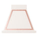 ILVE 30 Inch Nostalgie II Noblesse 600 CFM Wall Mount Antique White Range Hood Copper