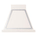ILVE 30 Inch Nostalgie II Noblesse 600 CFM Wall Mount Antique White Range Hood Chrome