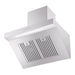 ILVE 30 Inch Professional Plus Wall Mount Range Hood Side