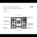 ILVE 30 Inch UHCPT75NSSGLP Nostalgie II Built-In Stainless Steel Liquid Propane Cooktop with 5 Burners in Brass Knobs Features