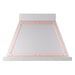 ILVE 36 Inch Nostalgie II Noblesse 600 CFM Wall Mount Stainless Steel Range Hood Copper