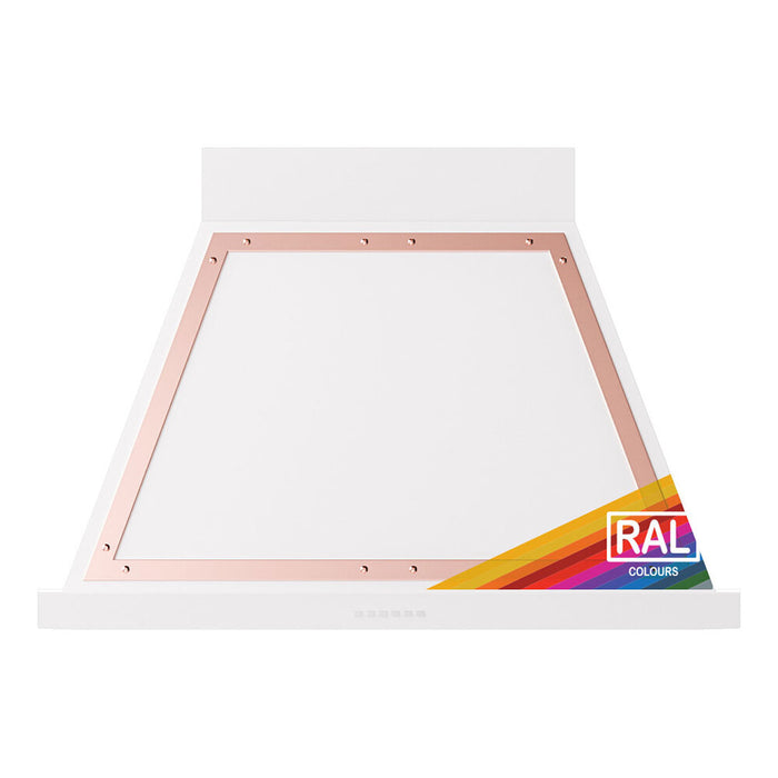 ILVE 36 Inch Nostalgie II Noblesse 600 CFM Wall Mount Custom Color (RAL) Range Hood Copper