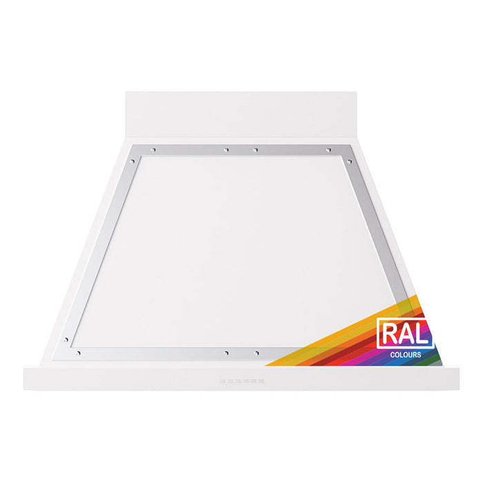 ILVE 36 Inch Nostalgie II Noblesse 600 CFM Wall Mount Custom Color (RAL) Range Hood Chrome
