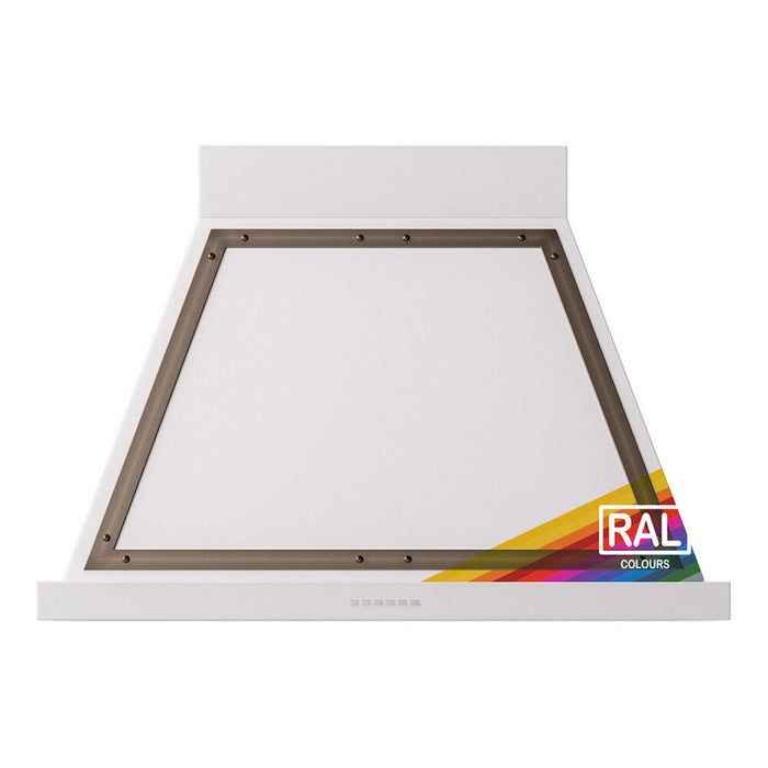 ILVE 36 Inch Nostalgie II Noblesse 600 CFM Wall Mount Custom Color (RAL) Range Hood Burnished