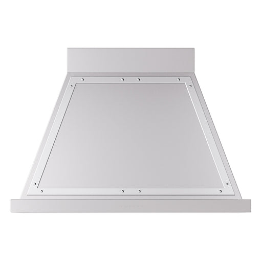 ILVE 36 Inch Nostalgie II Noblesse 600 CFM Wall Mount Stainless Steel Range Hood Chrome