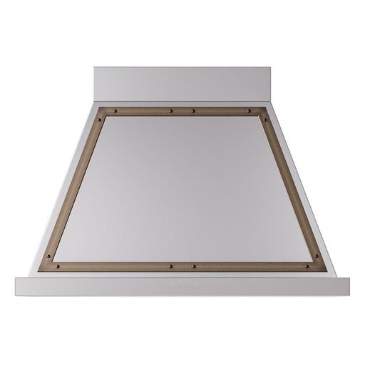 ILVE 36 Inch Nostalgie II Noblesse 600 CFM Wall Mount Stainless Steel Range Hood Burnished