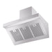 ILVE 36 Inch Professional Plus 600 CFM Wall Mount Range Hood Side