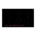 ILVE 36 Inch UHCI36TCRPBK Professional Plus II Built-In Induction Cooktop with 5 Element Zones Front