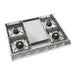 ILVE 36 Inch UHCP965FSSLP Professional Plus II Built-In Stainless Steel Liquid Propane Cooktop with 6 Sealed Burners and Griddle Main
