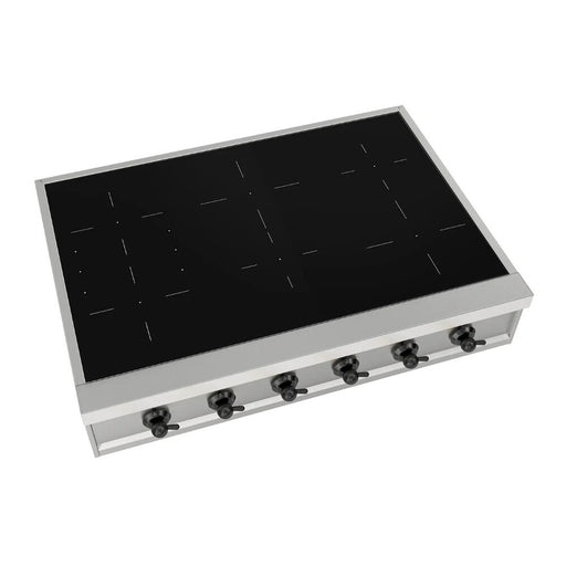 ILVE 36 Inch UHCPI366NSSB Nostalgie II Built-In Induction Rangetop with 5 Element in Burnished Trim Main