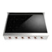ILVE 36 Inch UHCPI366NSSP Nostalgie II Built-In Induction Rangetop with 5 Element in Copper Front