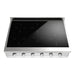 ILVE 36 Inch UHCPI366SS Professional Plus II Built-In Induction Stainless Steel Rangetop with 6 Element Front