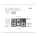 ILVE 36 Inch UHCPT95NSSCLP Nostalgie II Built-In Stainless Steel Liquid Propane Cooktop with Total Black Brass Burners, 5 Sealed Burners in Chrome Knobs Features