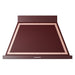 ILVE 40 Inch Nostalgie II Noblesse 600 CFM Wall Mount Burgundy Range Hood Copper