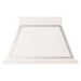 ILVE 40 Inch Nostalgie II Noblesse 600 CFM Wall Mount Antique White Range Hood Chrome