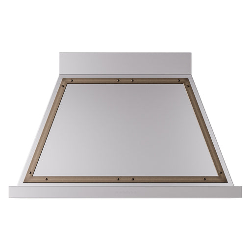 ILVE 40 Inch Nostalgie II Noblesse 600 CFM Wall Mount Stainless Steel Range Hood Burnished