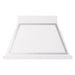 ILVE 40 Inch Nostalgie II Noblesse 600 CFM Wall Mount White Range Hood Chrome
