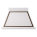 ILVE 40 Inch Nostalgie II Noblesse 600 CFM Wall Mount White Range Hood Burnished