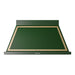 ILVE 48 Inch Nostalgie II Noblesse 600 CFM Wall Mount Emerald Green Range Hood Brass