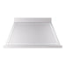 ILVE 48 Inch Nostalgie II Noblesse 600 CFM Wall Mount Stainless Steel Range Hood Chrome