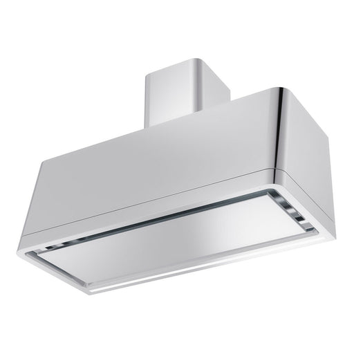 ILVE 48 Inch Panoramagic 850 CFM Wall Mount Stainless Steel Range Hood Side
