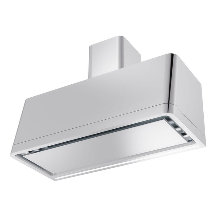 ILVE 48 Inch Panoramagic 850 CFM Wall Mount Stainless Steel Range Hood Side