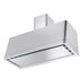 ILVE 48 Inch Panoramagic 850 CFM Wall Mount Stainless Steel Range Hood Side