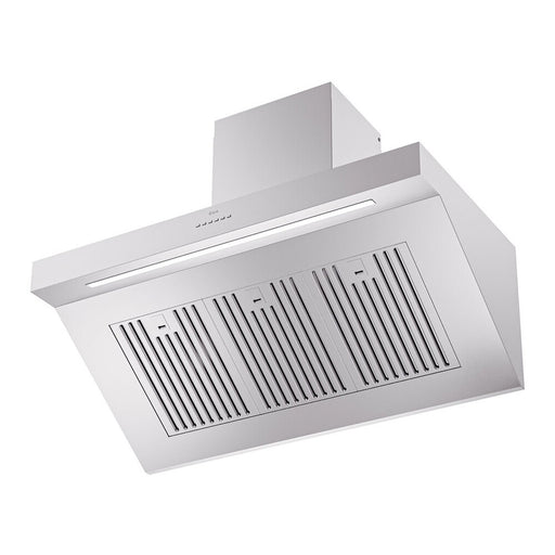 ILVE 48 Inch Professional Plus II 600 CFM Wall Mount Range Hood Side
