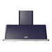 ILVE 48 inch Majestic II 850 CFM Wall Mont Range Hood Midnight Blue