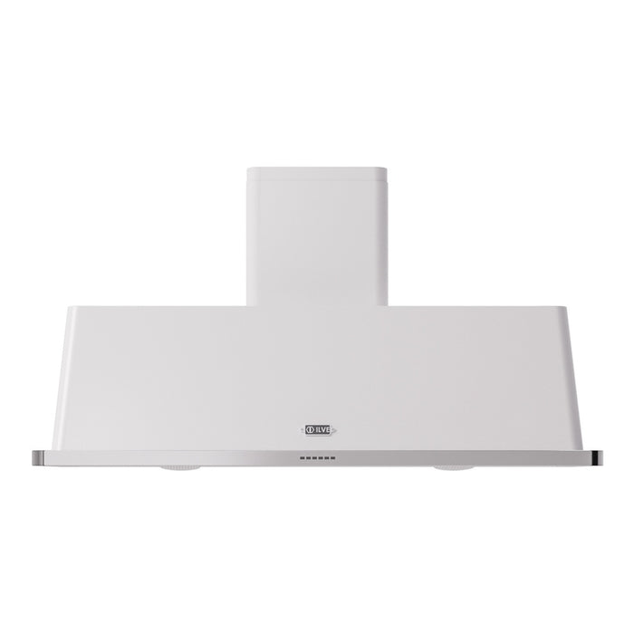 ILVE 60 Inch Majestic II 850 CFM-Wall Mount Range Hood White
