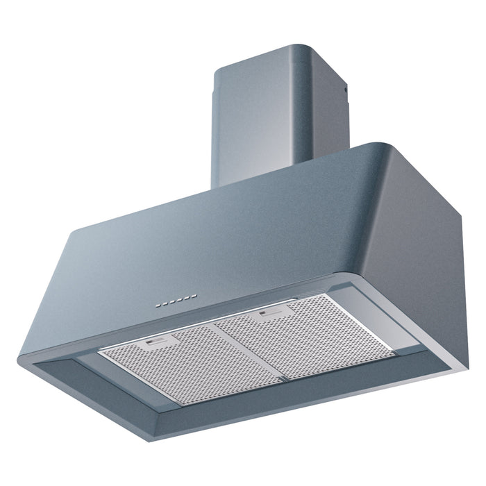 ILVE 60 Inch Nostalgie Wall Mount Range Hood Blue Grey
