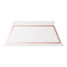 ILVE 60 Inch Nostalgie II Noblesse 600 CFM Wall Mount White Range Hood Copper