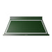 ILVE 60 Inch Nostalgie II Noblesse 600 CFM Wall Mount Emerald Green Range Hood Chrome