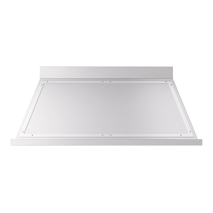 ILVE 60 Inch Nostalgie II Noblesse 600 CFM Wall Mount Stainless Steel Range Hood Chrome