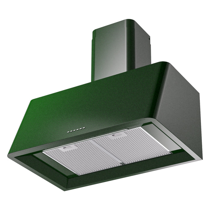 ILVE 60 Inch Nostalgie Wall Mount Range Hood Emerald Green
