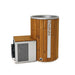 Icetubs IceBarrel - Immersion Tub, Thermowood & Stainless Cold Plunge Open