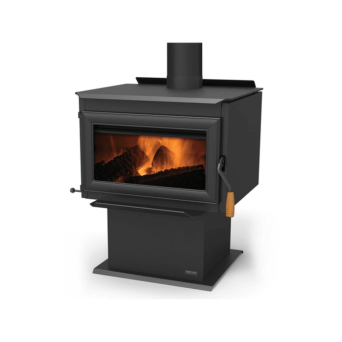 Ironstrike Tahoma 2100 Freestanding Wood-Burning Stove Front View